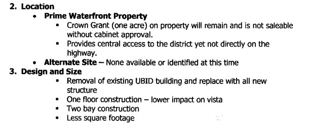 staff report fire hall contstuction review page 2