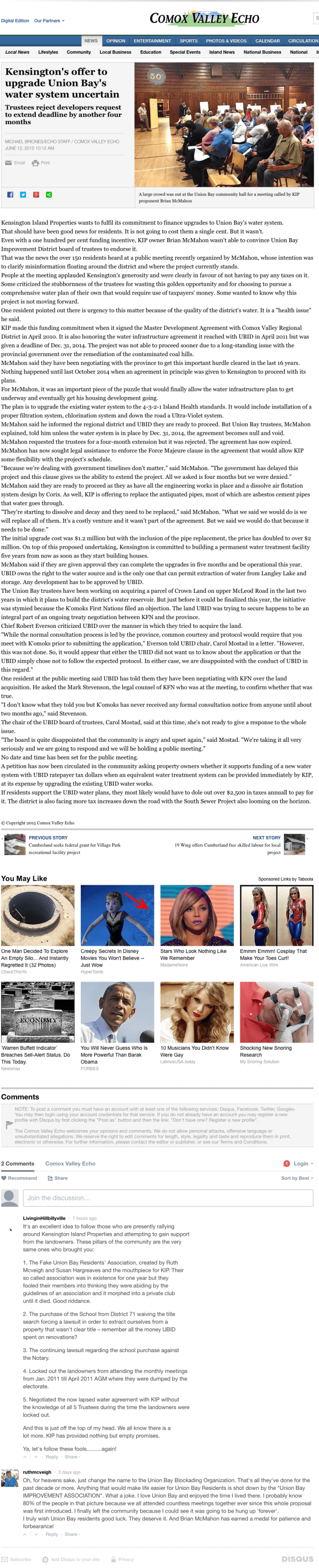 ruth mcveigh on kip june 2015