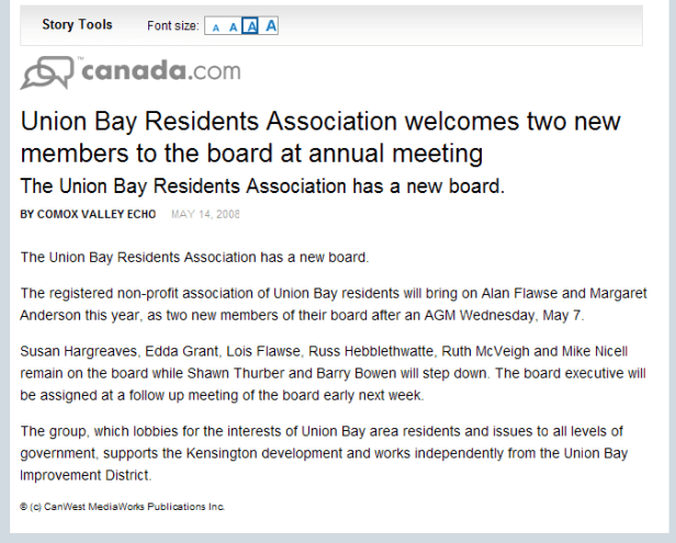 Union Bay Residents Association welcomes two new members to the board at annual meeting