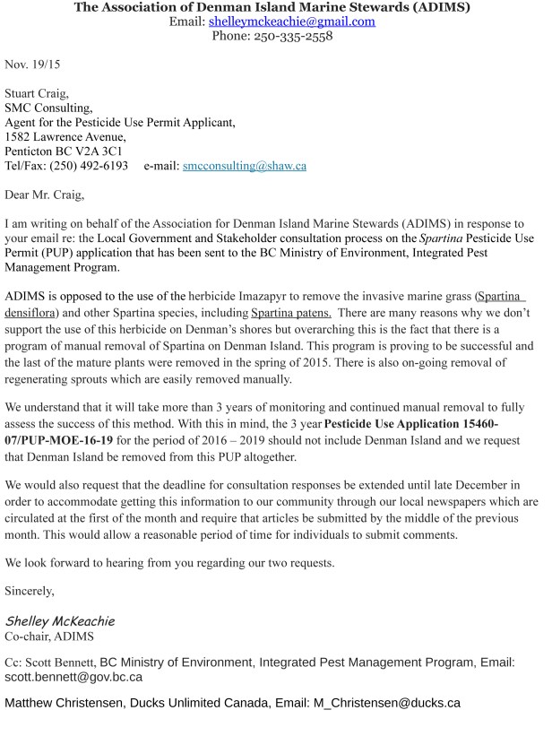 Spartina PUP ADIMS Response Ltr Final (1) (1)