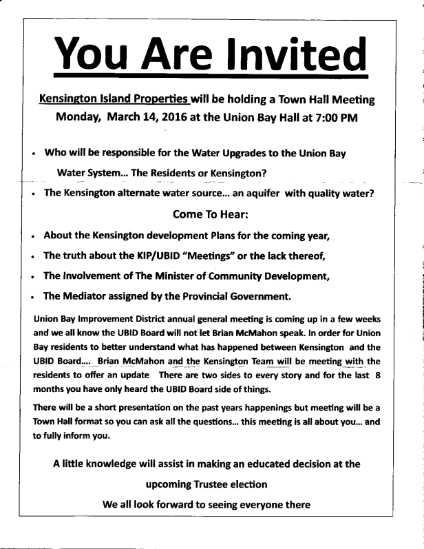 kip invite for march 14 page one