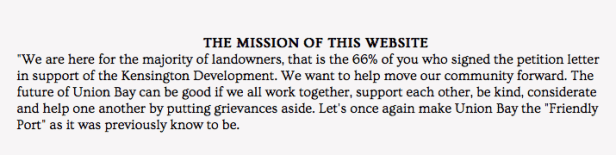 the union bay goofs mission