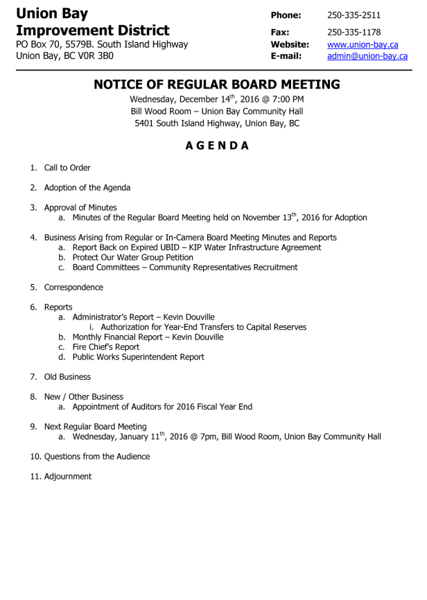 16dec14-board-meeting-agenda